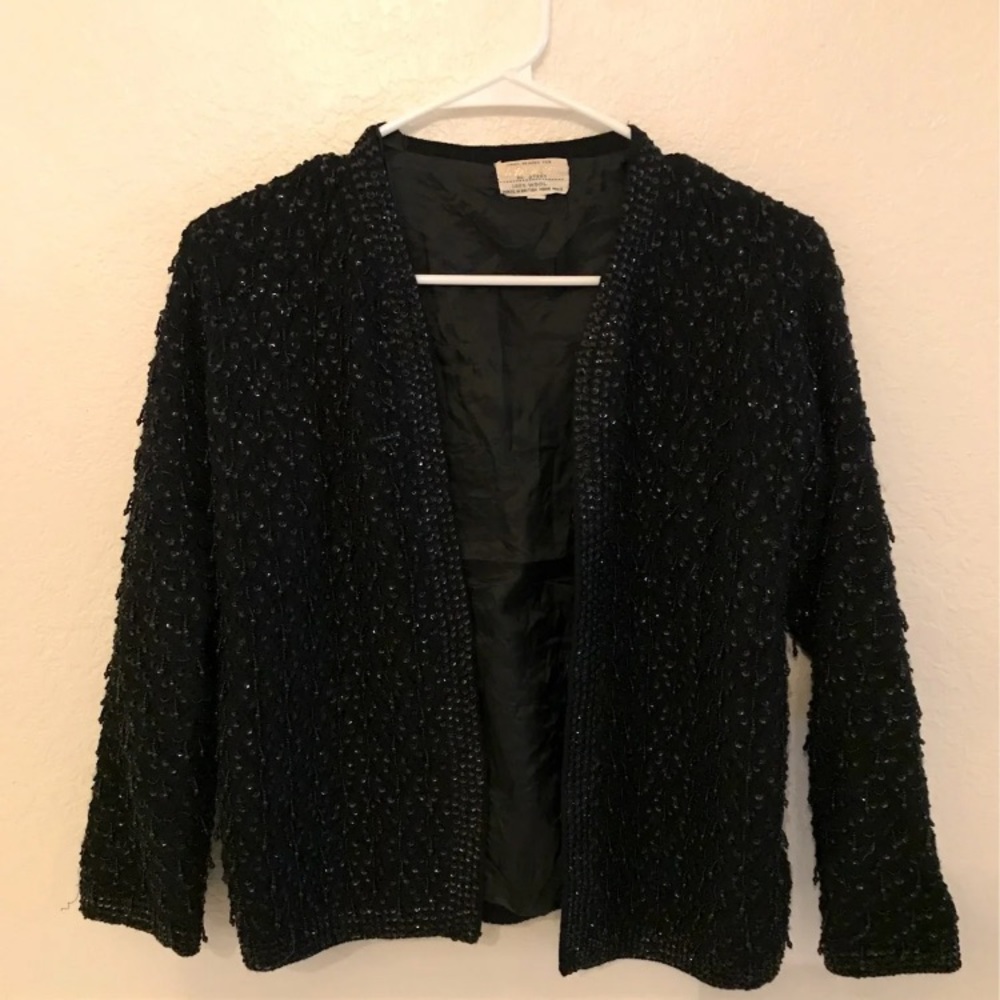 Black vintage cardigan